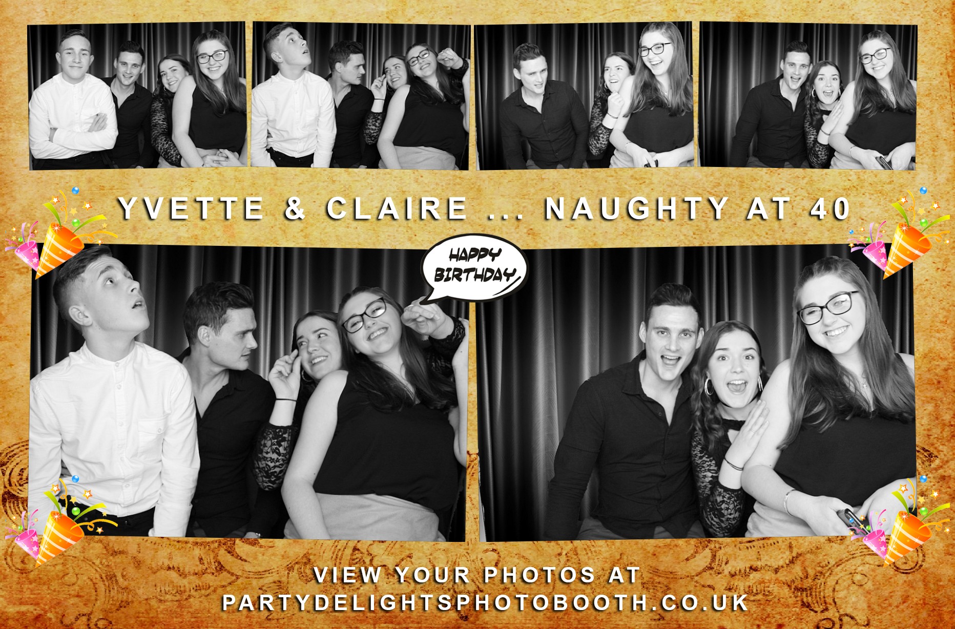 Yvette and Claire’s 40th birthday! - Prints | View more photos from the event at gallery.partydelightsphotobooth.co.uk/u/PartyDelightsPhotoBooth/Yvette-and-Claire’s-40th-birthday-Prints